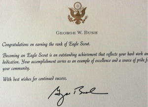  41st President George W. Bush